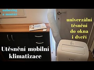 Těsnění do okna k mobilní klimatizaci