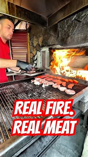 Fire Grill Goes Crazy 🔥 Sausage, Sweetbreads, Chops & Meatballs