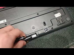 How to put batteries into a Logitech k270 wireless keyboard