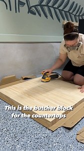 5.6K views | The butcher block is DONE!  which means the full workbench is almost done too! Can you believe it’s finally coming to an end?? #workbenchbuild #diygarage | Olivegrey Avenue | Facebook