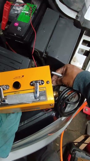 How to set up and use a smoke machine for a car #shorts