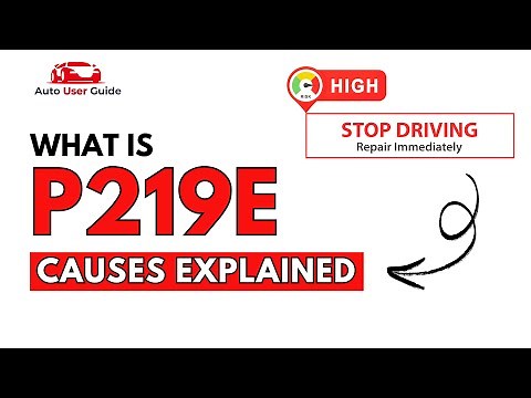 What is P219E : Engine Error Code Causes Explained