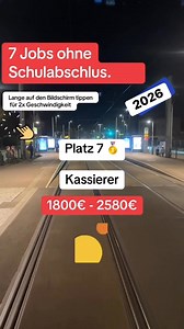 7 Jobs ohne Schulabschluss #Ausbildung #gehaltsabrechnung #gehaltsverhandlung #karriere | Karriere.tv2