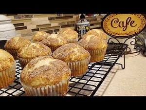 How to make THE BEST Buttermilk Cinnamon Muffins #muffins