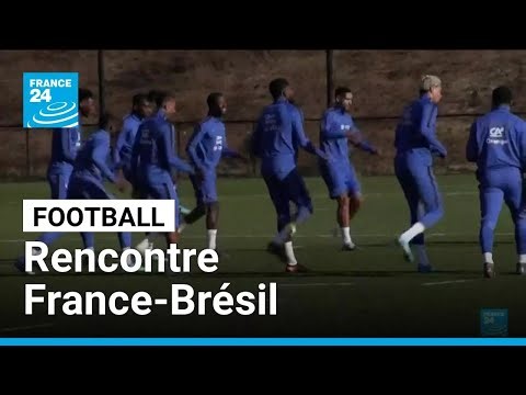 Football : l'équipe de France affronte le Brésil à Boston • FRANCE 24