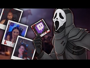 SCARING TWITCH STREAMERS W/ GHOSTFACE | Dead By Daylight