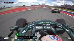 Vettel rages over team radio after near miss