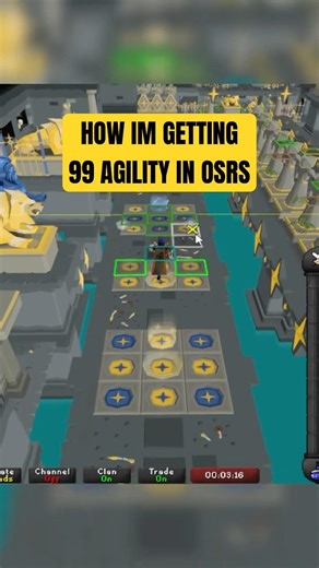How I am getting 99 Agility in OSRS