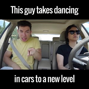 Who gets down like this in the car?!!! lol | 97.9 WJLB