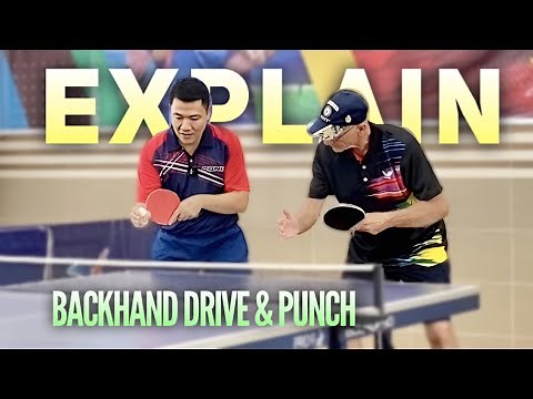 Backhand Drive & Punch - Instruct and explain techniques to American veterans