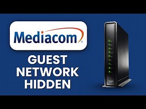 Mediacom Router Guest Network Hidden 🔒 Enable Broadcast Easily