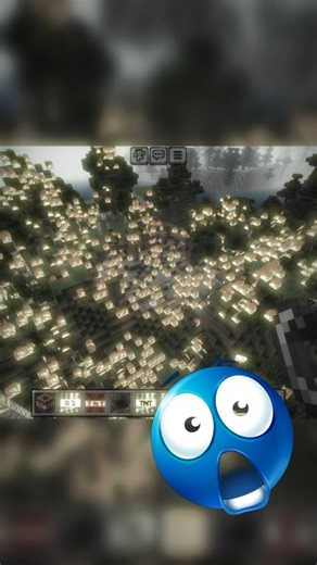 Minecraft tnt test #minecraft #memes #shorts #short #shortsfeed