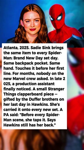What Sadie Sink Brings to Every Spider-Man Brand New Day Set Day Was Finally Caught by a PA