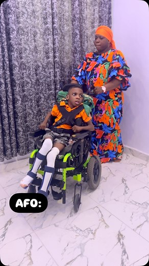 Ankle-foot orthoses (AFOs) are among the most commonly prescribed lower limb orthoses. They are custom made for each child to encompass the foot, ankle and leg. For AFOs please contact:- @dynalimb & @taiwoakinsanya_sharp #cerebralpalsy_diary | cerebralpalsy_diary