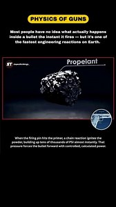 Inside a Bullet at 50,000 PSI— What Really Happens When You Pull the Trigger! #physicstech #ytshorts