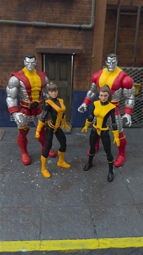 Marvel Legends Colossus and Kitty Pryde Comparisons #marvellegendscollector #actionfigurecollections