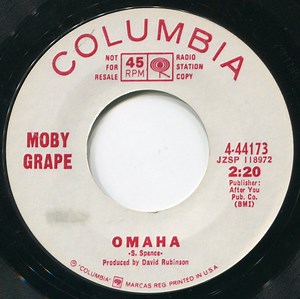 Moby Grape - Omaha / Someday