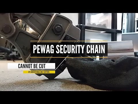 Pewag Security Chain | Bolt Cutters Can't Cut The Toughest Security Chain