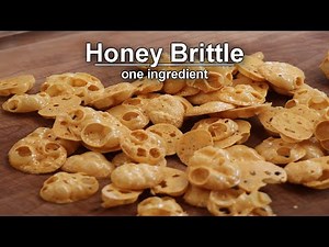 We made candy out of honey then freeze dried it