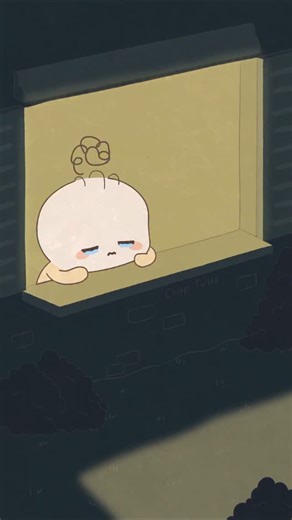 Chippi Twins on Instagram: "Have you ever cried silently in your room? #chippitwins #animation #love"