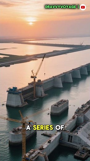 The Delta Works – Saving the Netherlands 🌊 #DeltaWorks #Shorts #Netherlands #engineering #innovation