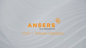 ANSERS 2025.1 新版本亮点速览