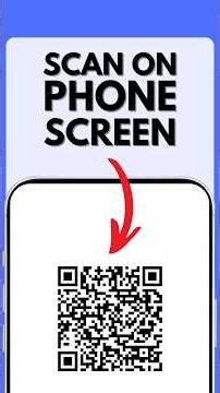 How to Scan a QR Code ON Your iPhone Screen (from an image)