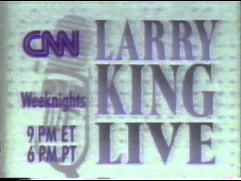 1990 CNN "Larry King Live" commercials