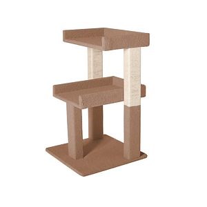 [Hot Item] Cat Tree Cat Activity Scratching Post 2 Level Climbing Play Perch Scratcher