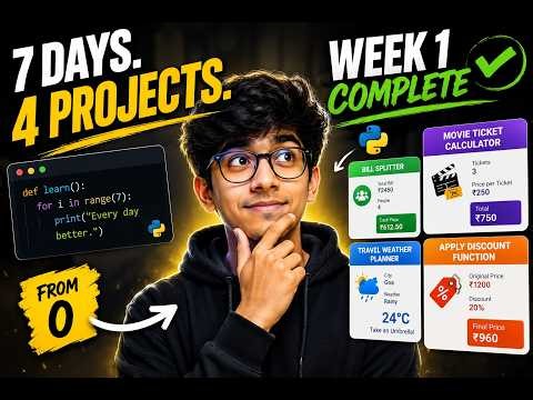 Week 1: My Data Science Journey Begins #datascience #python #dailyvlog