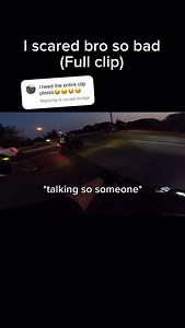 He got so scared after this, he got lucky I had a flat tire. Here’s the full man, ya asked and you shall receive #funny #fullclip #humor #motorcycle #bros | Speedyrupert