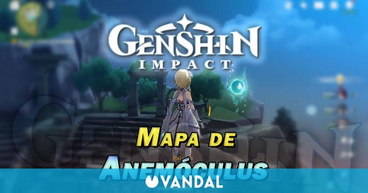 Anemóculus de Genshin Impact: Localización de TODOS los orbes de Mondstadt