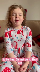 1.4M views · 22K reactions | Bad word challenge #proud #funny #christmas #badwordchallenge | alongcameabby | Facebook