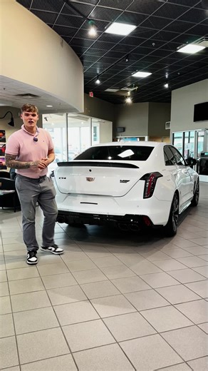 Don't compromise on Luxury or Comfort with a New Cadillac CT4-V Blackwing! Visit Landmark today and ask for Baron 🤝 #CadillacCT4V #CadillacCT4 #Blackwing