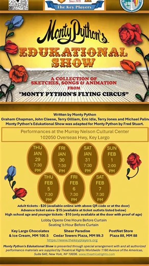 The Key Players (Theater Group) on Instagram: "POV: You thought this was the Piano Man, but the Key Players’ cast put a ✨SPELL ON YOU✨ Send help OR tickets! Monty Python’s Edukational Show opens soon 👀"