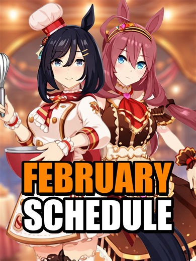 February 2026 Release Schedule for Uma Musume Global