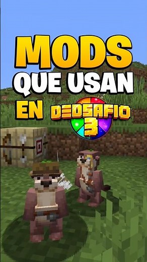 MODS Que Usan En DEDSAFIO 3 (parte 2) #minecraft #minecraftshorts #dedsafio
