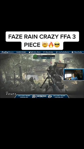 FaZe Rain 3 Piece Trickshot Compilation