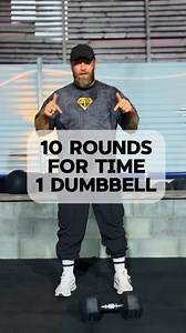 10 Rounds For Time 10 Burpees & DB Clean (Alt) 10 DB Squat Cleans 10 DB Clean & Jerk (R) 10 DB Clean & Jerk (L) High-intensity CrossFit workout combining burpees and dumbbell lifts to build full-body strength, explosive power, and cardio endurance. This WOD targets legs, shoulders, core, and conditioning, making it ideal for athletes looking to improve functional fitness and stamina. #CrossFitWOD #DumbbellWorkout #FunctionalFitness #HIITTraining #FullBodyWorkout | Stepan Savage Workouts