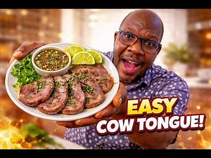 How to Cook Beef Tongue | Tender & Flavorful Beef Tongue Recipe. #cooking #travel #food #fyp