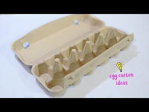 4 FUN THINGS TO MAKE WITH EGG CARTONS!