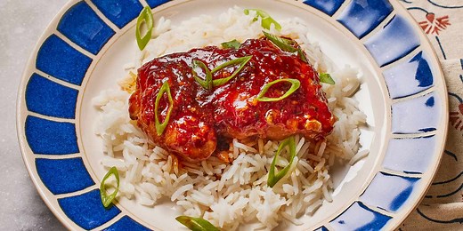 Honey-Garlic Slow Cooker Chicken Thighs