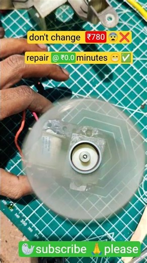 how to easy repair fridge fan #repair #fridge #electronic