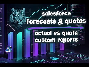 Salesforce Forecasts + Quotas: Custom Report Types for Actual vs Quota Reports