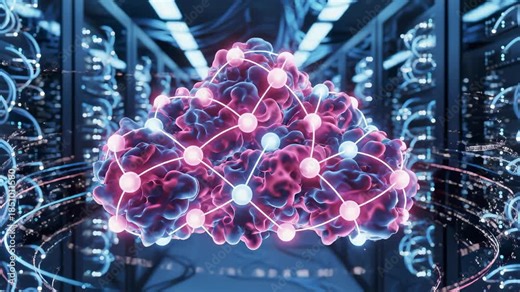 Data Cloud Forming Networks in Server Room Data Center