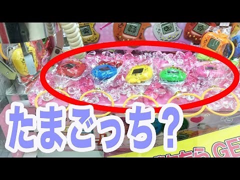 I got a Tamagotchi from a UFO catcher!
