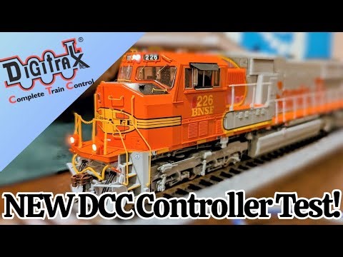 NEW DCC Digitrax Zephyr DCS52 controller test