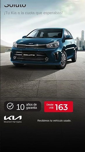 Tu Kia Soluto a la cuota que esperabas