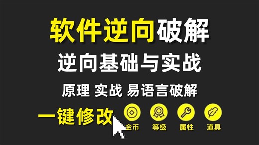 软件逆向破解实战教程—逆向破解基础与实战（全42集）