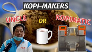 A machine that can make all the kopitiam drinks? Meet the Kopimatic, brainchild of coffeeshop operator and inventor Jason Thai. We also got a kopi uncle to do a taste test on the kopi. Here's the tea he spilled 👀 | Mothership